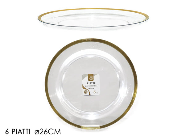 Plates Gold