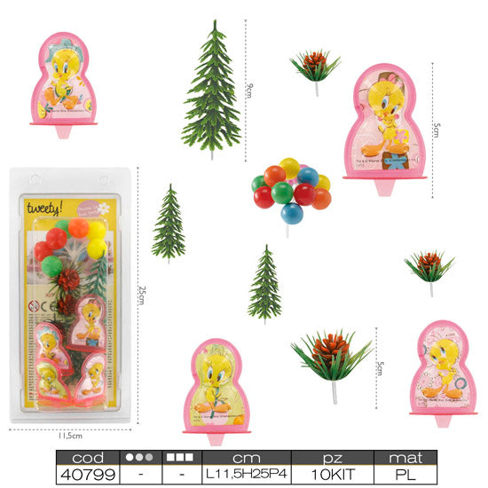 Cake Topper Kit Tweety