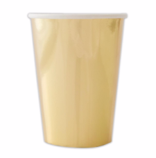 Cups, Gold metal look