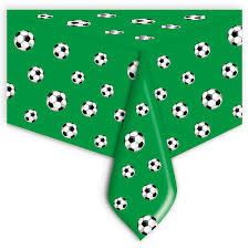Football theme table cover