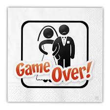 Napkins Game Over