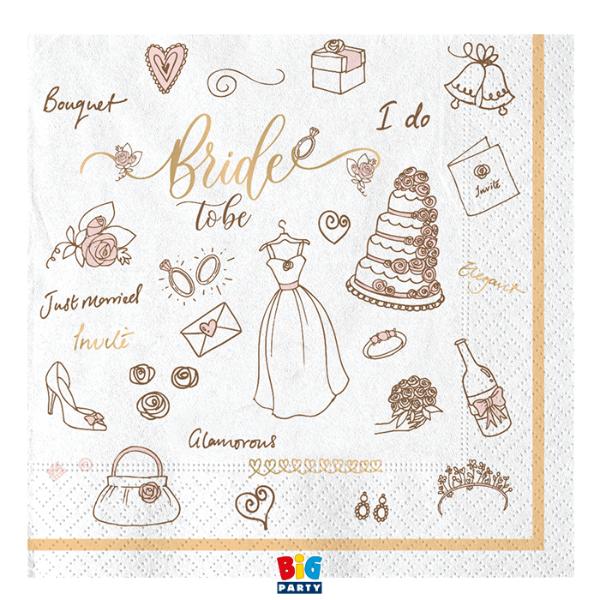 Bride To Be Napkins