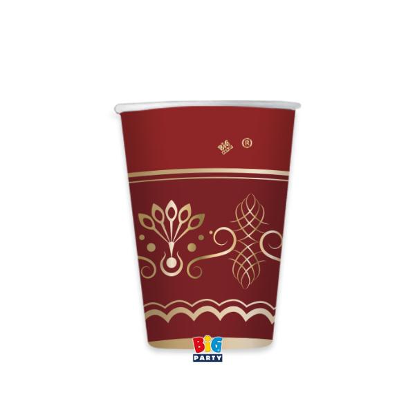 Cups Royal Red Gold
