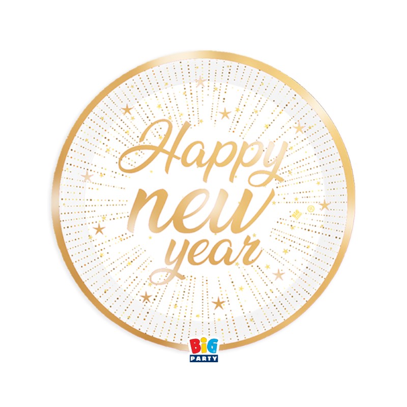 Plates New Year