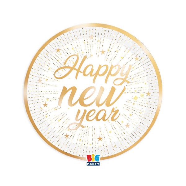 Plates New Year