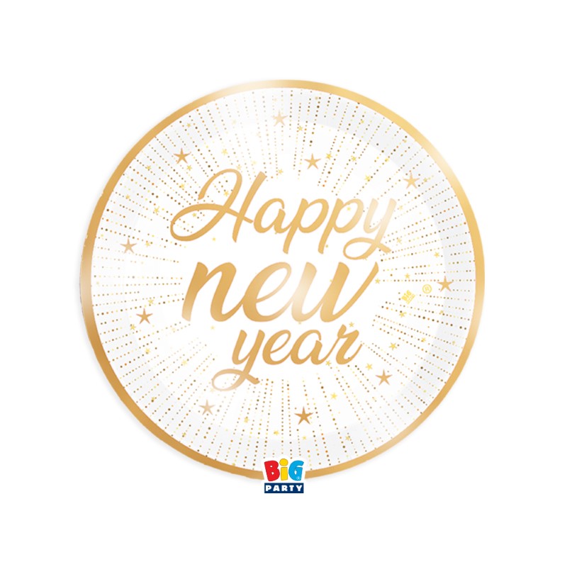 Plates New Year