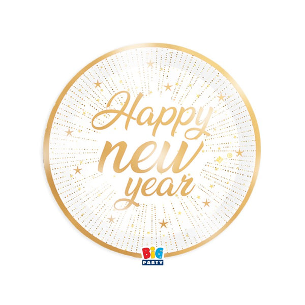 Plates New Year