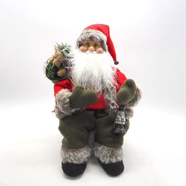 Father Christmas, Red and Green