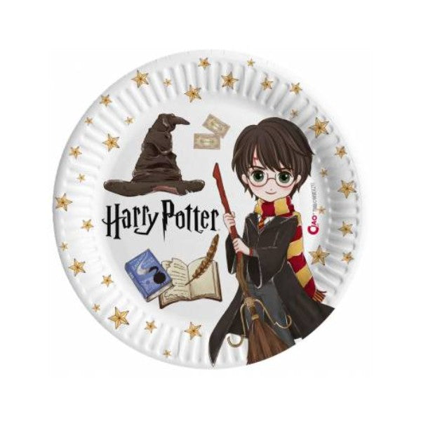 White Paper Plates Harry Potter