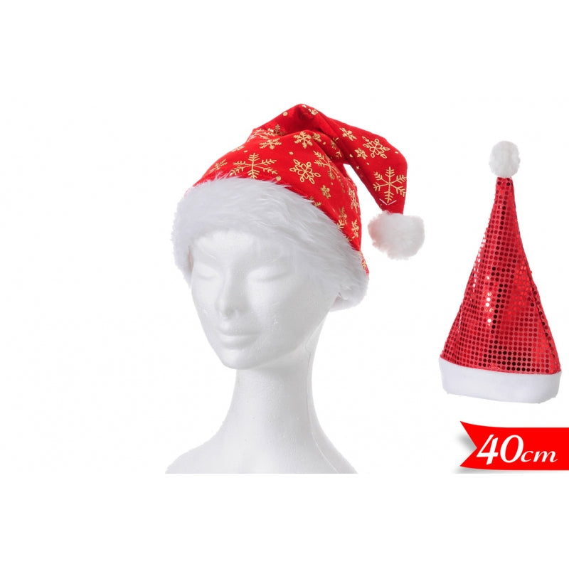 Father Christmas Hat 2Ass.