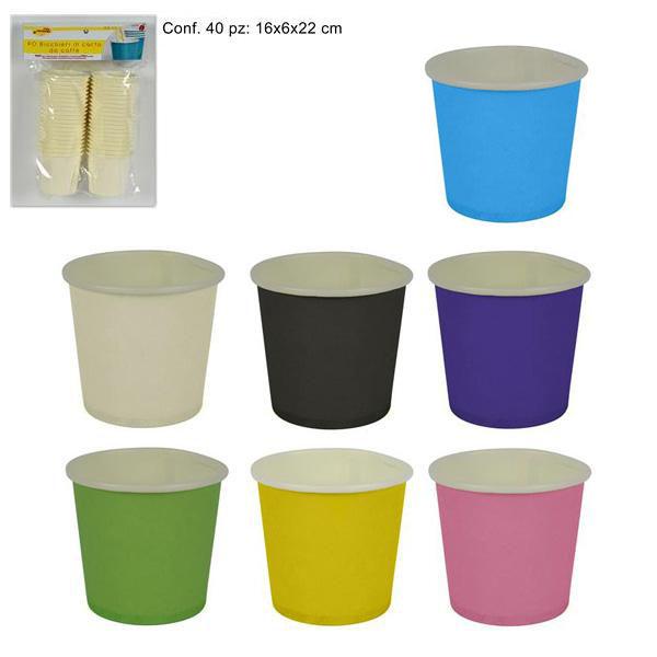 Coffee cups Paper - Yellow