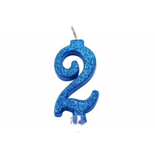 No. 2 - Blue with glitter