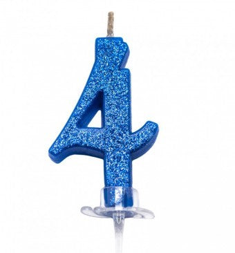 No. 4 - Blue with glitter