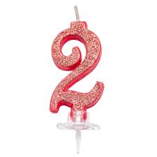No. 2 - Red with glitter