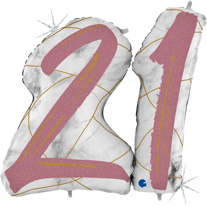 BALLOON Marble Mate no 21 Rose Gold
