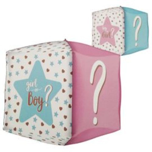 Square Gender Reveal 4D Single Pack