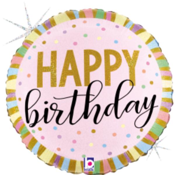 Happy Birthday Its Your Day Pink