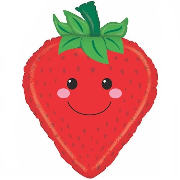 Happy Strawberry Balloon