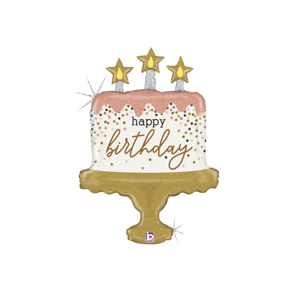 BALLOON Birthday Cake Confetti
