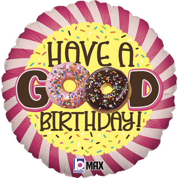 BALLOON Donut Birthday