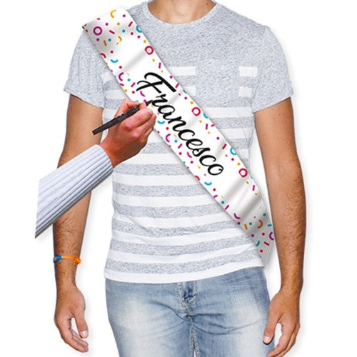Sash Foil Personalised 