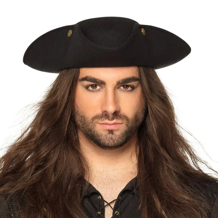 Pirate hat Admiral William black