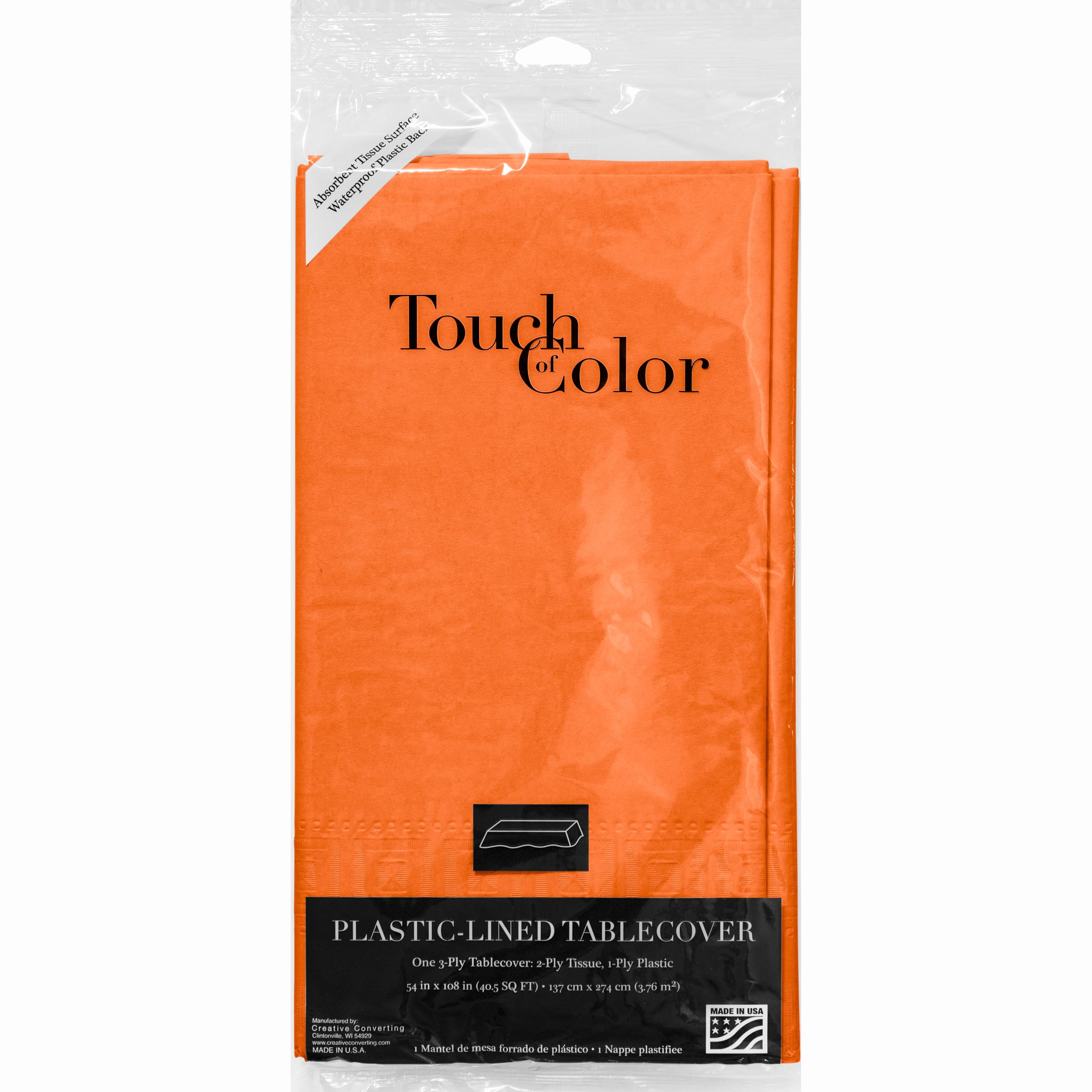 Table cover Orange