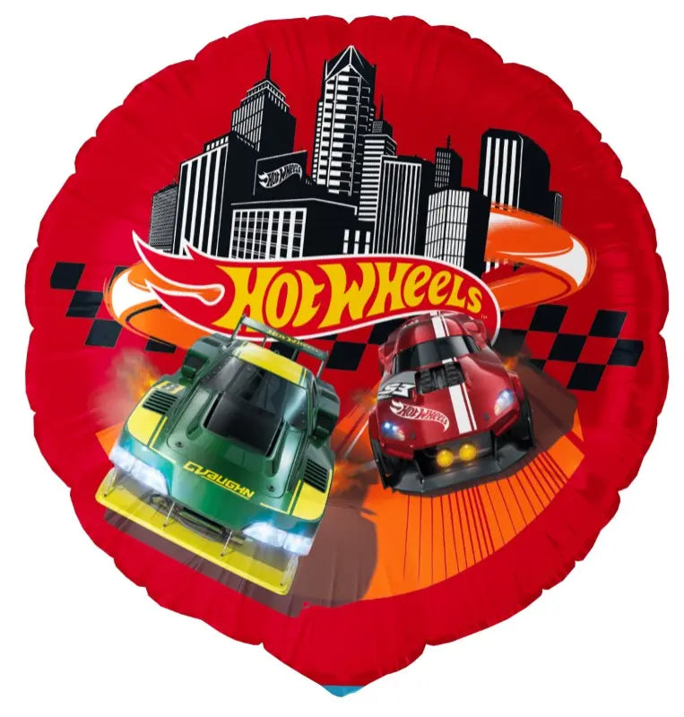 Balloon Foil Hot Wheels