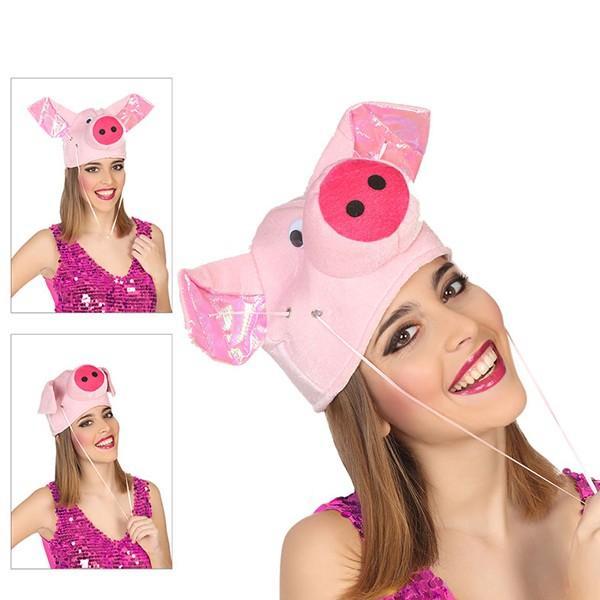 Hat Pig Pink