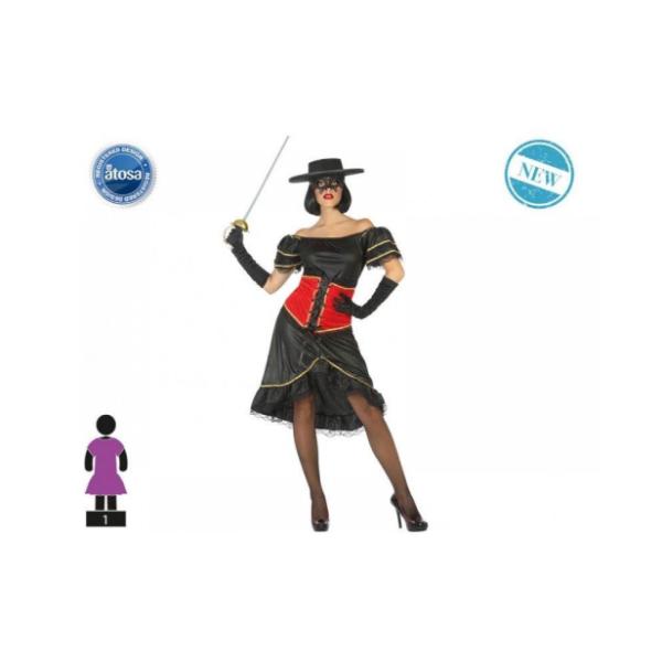 Zorro Woman Costume XS-S