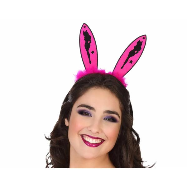 Rabbit Headband Pink