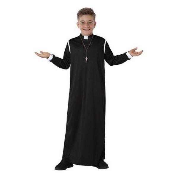 Priest Black Boy Costume 5-6 years