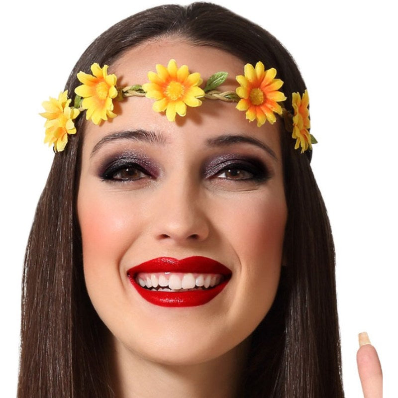 HEADDRESS SUNFLOWERS