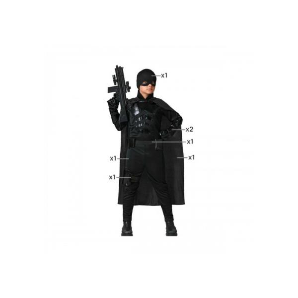 Super hero Black boy Costume 3-4 years
