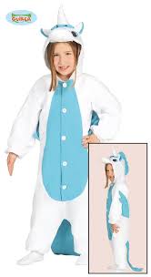 Unicorn Jumpsuit Costume Blue
