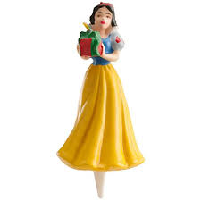 Disney Princess yellow dress 3D figure
