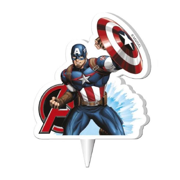 Avengers Blue Candle
