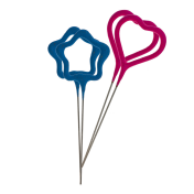 Star and Heart Candle Sparkler