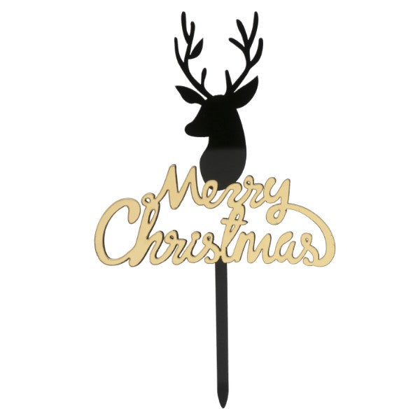 CAKETOPPER MERRY CHRISTMAS