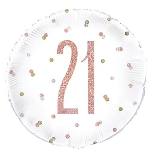 Rose Gold Glitz 18