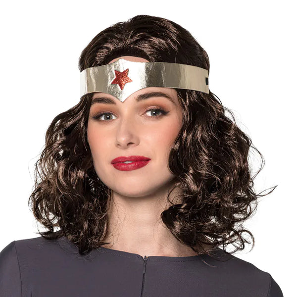 Wig Superhero with headband