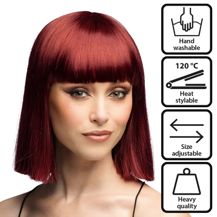 Wig Djamilla sienna brown