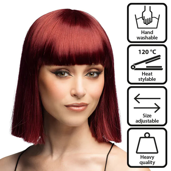 Wig Djamilla sienna brown