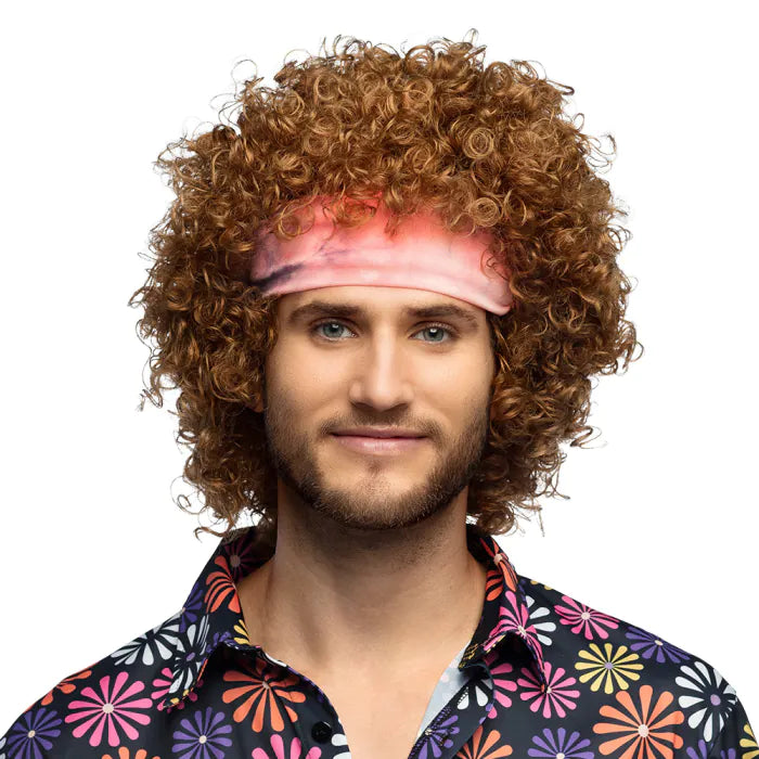 Wig Hippie groove with headband
