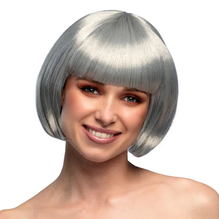 Wig Cabaret silver grey