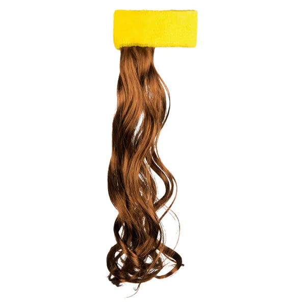 Headband Wesley yellow with brown hair