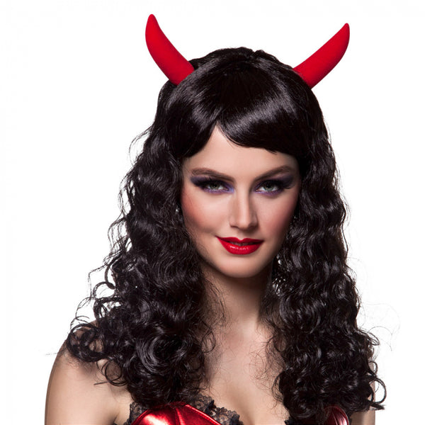 Wig Black anger
