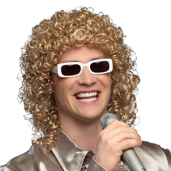 Wig Singer with glasses