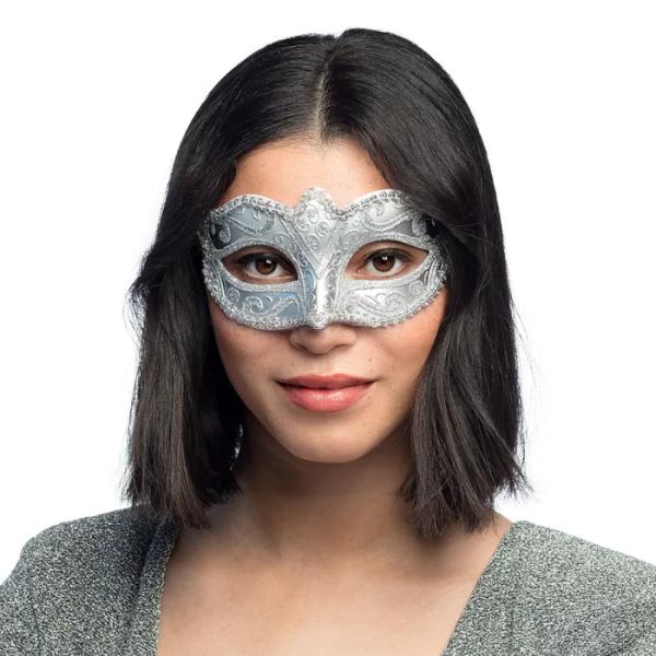 Eye mask Venice felina silver