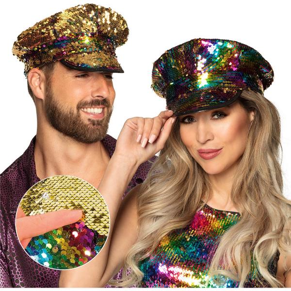Rainbow and Shiny cap